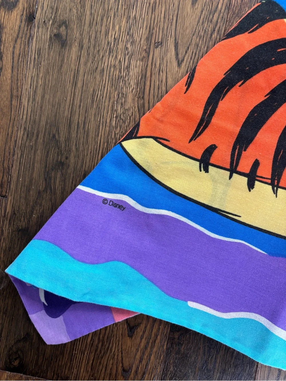 Vintage Winnie the Pooh and Tigger pillowcase set